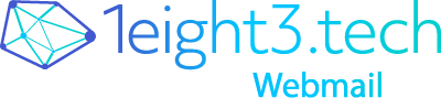 1eight3 logo